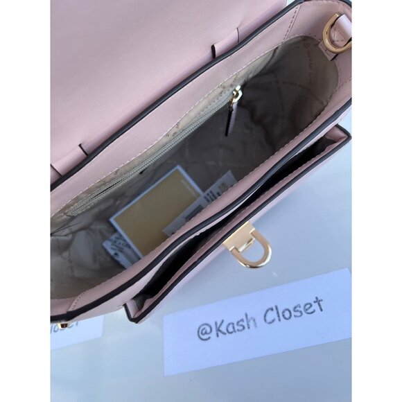 Michael Kors satchel manhattan medium leather powder blush - Picture 8 of 10